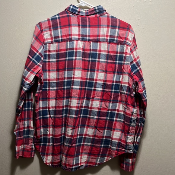 Red , Blue and white Universal threat flannel - Picture 3 of 4